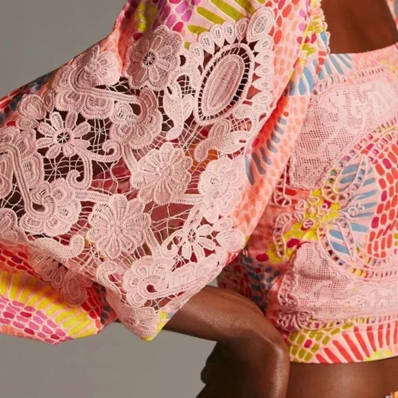 FARM Rio Dotted Banana Blouse - Picture 3 of 5